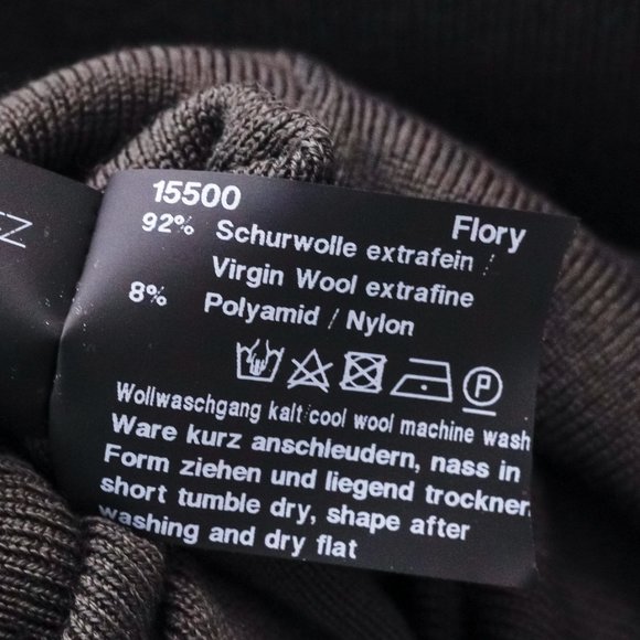 Annette Gortz Grey Asymmetrical Wool Sweater - Picture 10 of 11